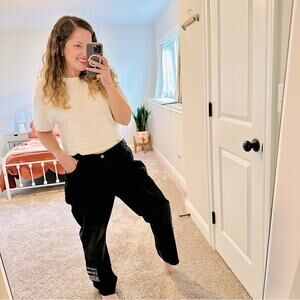 DG2 Diane Gilman Black Studded Jeans 20W
